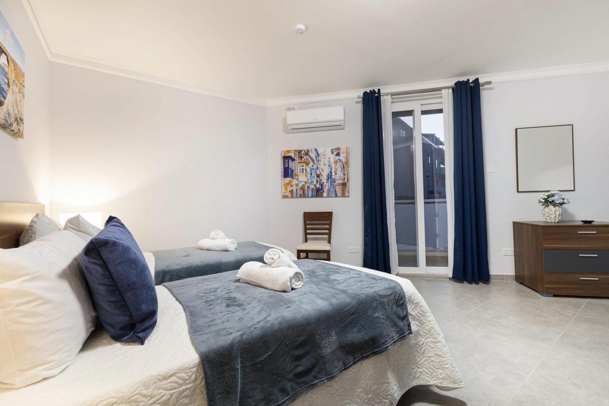 Luxurious & Spacious 2Bd Accomodation At The Podium - Yacht Marina Area, Close To Valletta Msida Luaran gambar
